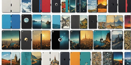 Various custom iPad cases from Amazon in 2023.