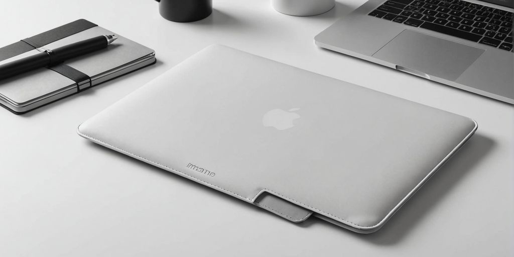 Minimalist MacBook Air laptop sleeve