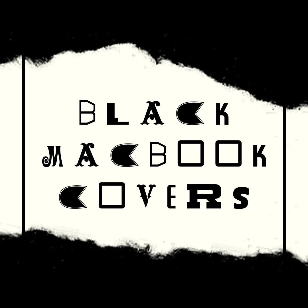 Black MacBook Case - Stylish Cover for MacBook Air and Pro