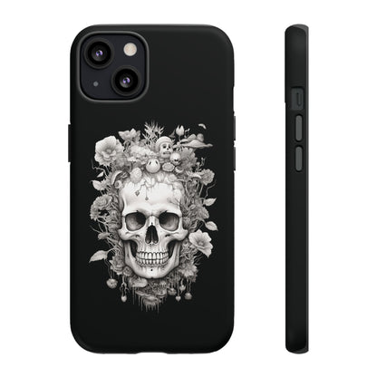 Memento Mori Floral Fusion | Tough Case