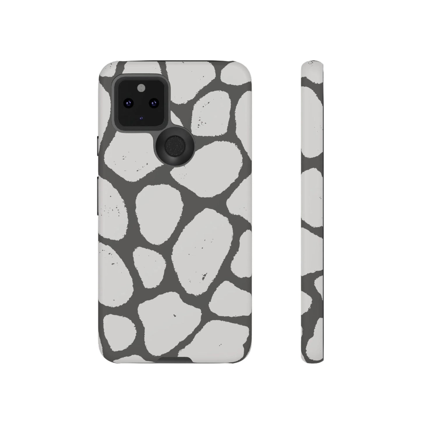 Safari Chic: Stone Giraffe Print | Tough Case