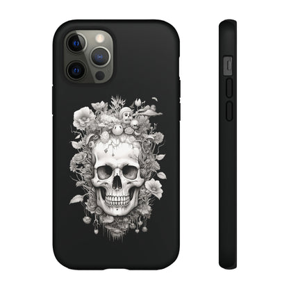 Memento Mori Floral Fusion | Tough Case