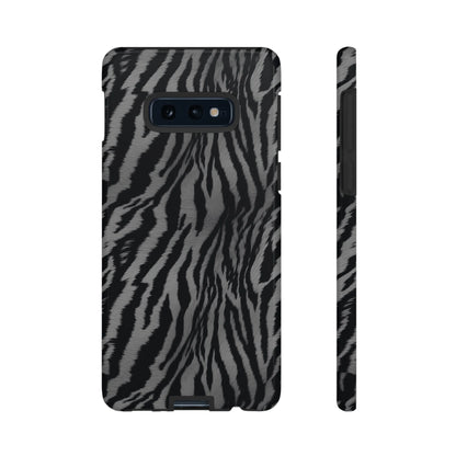 Monochrome Majesty: Tiger Print | Tough Case