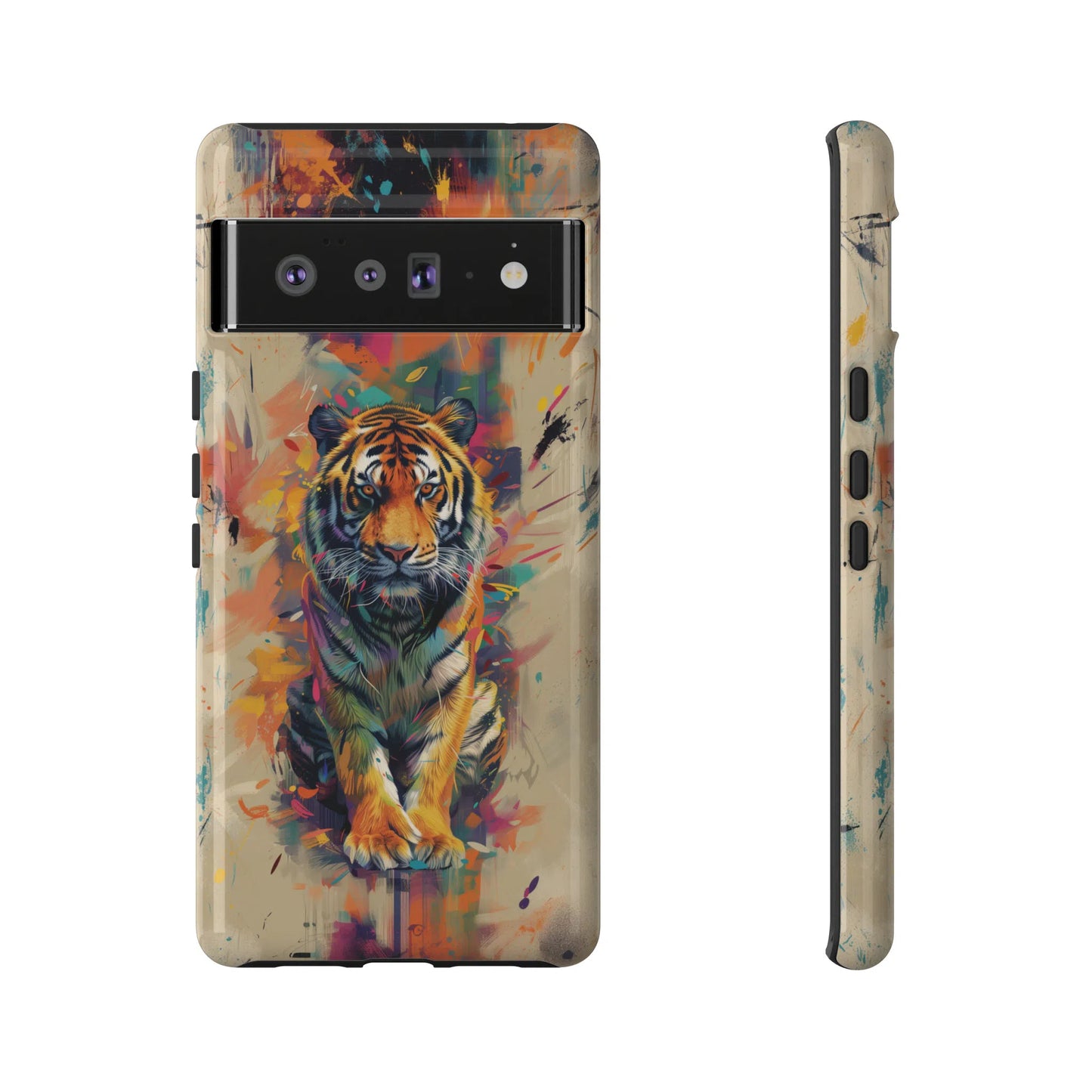 Tiger's Essence: Abstract Art | Tough Case