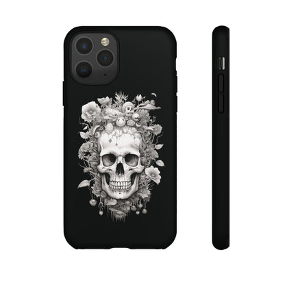 Memento Mori Floral Fusion | Tough Case