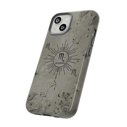 Scorpio | Zodiac Sign | Tough Phone Case