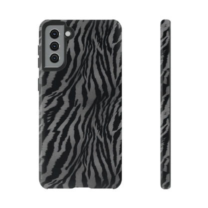 Monochrome Majesty: Tiger Print | Tough Case