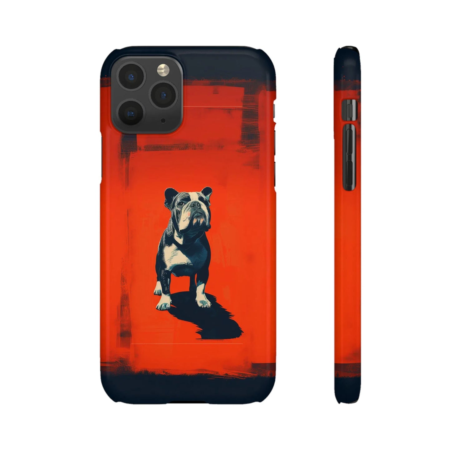 Canine Cool: The Bulldog Statement | Snap Case