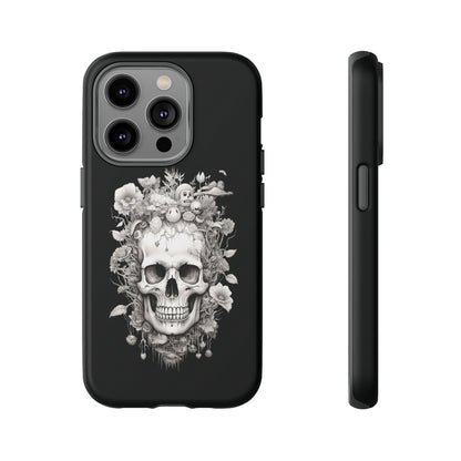 Memento Mori Floral Fusion | Tough Case