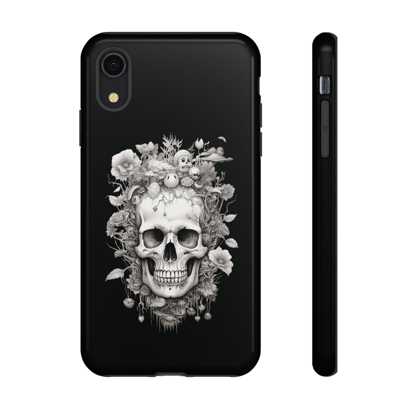 Memento Mori Floral Fusion | Tough Case