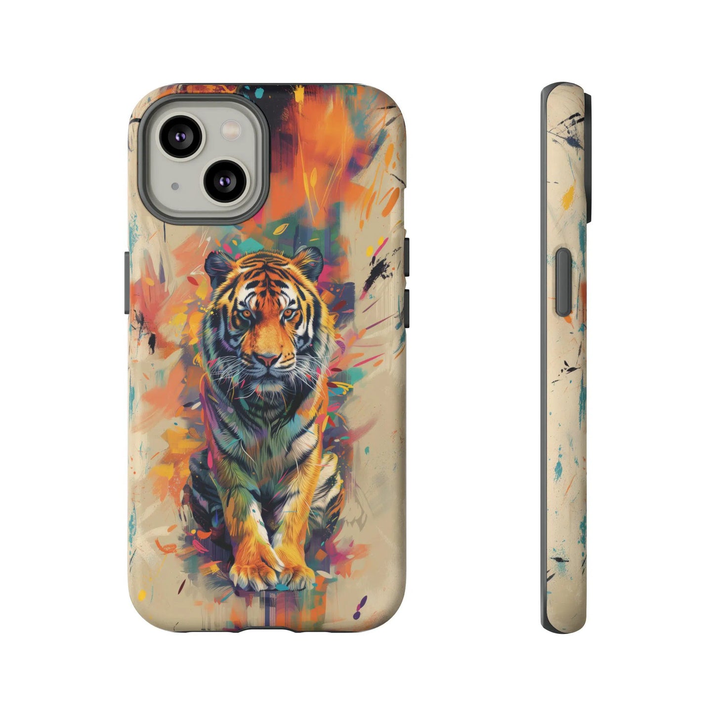 Tiger's Essence: Abstract Art | Tough Case