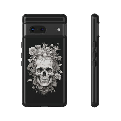 Memento Mori Floral Fusion | Tough Case