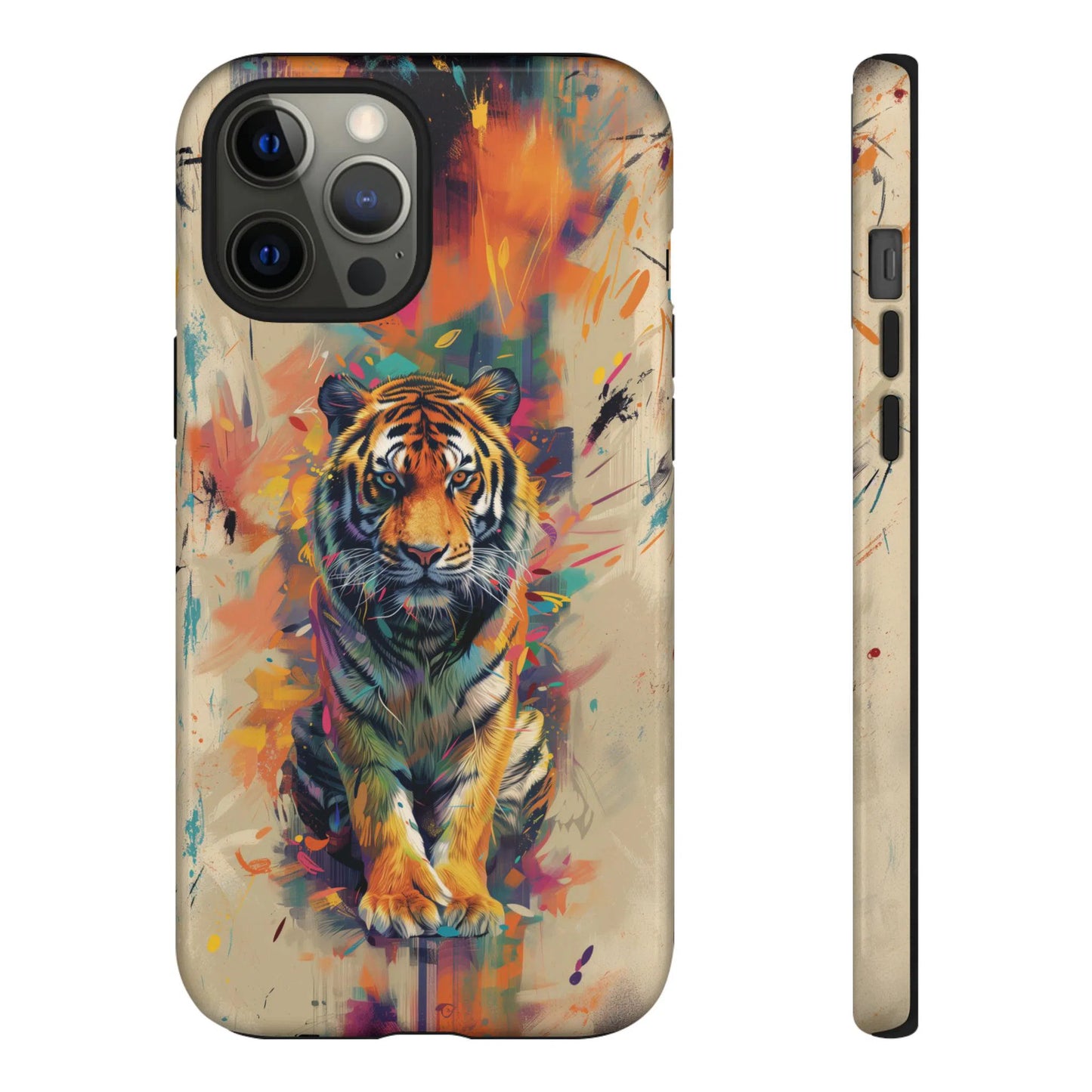 Tiger's Essence: Abstract Art | Tough Case