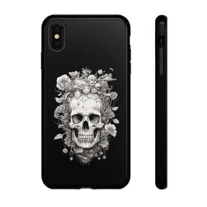 Memento Mori Floral Fusion | Tough Case