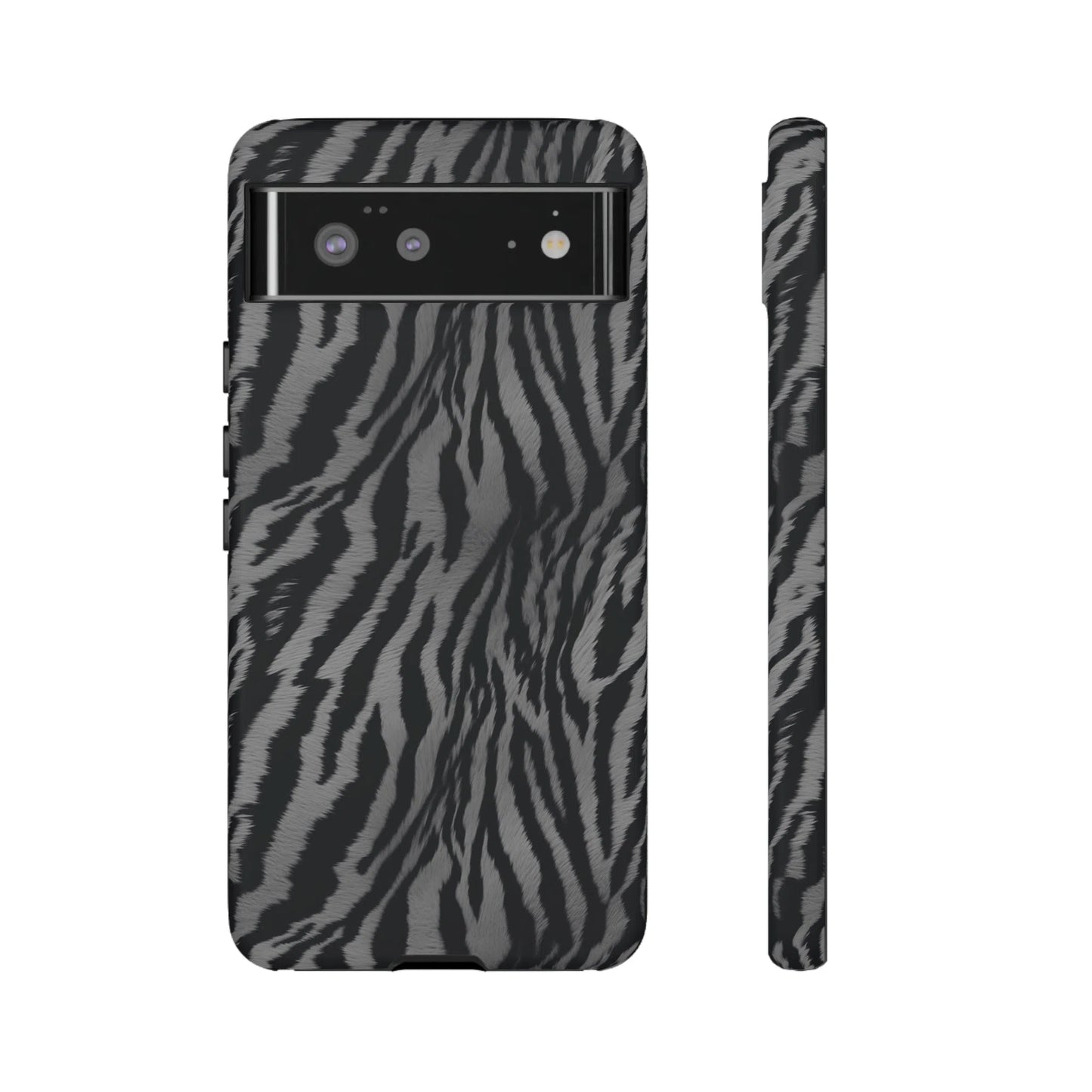 Monochrome Majesty: Tiger Print | Tough Case