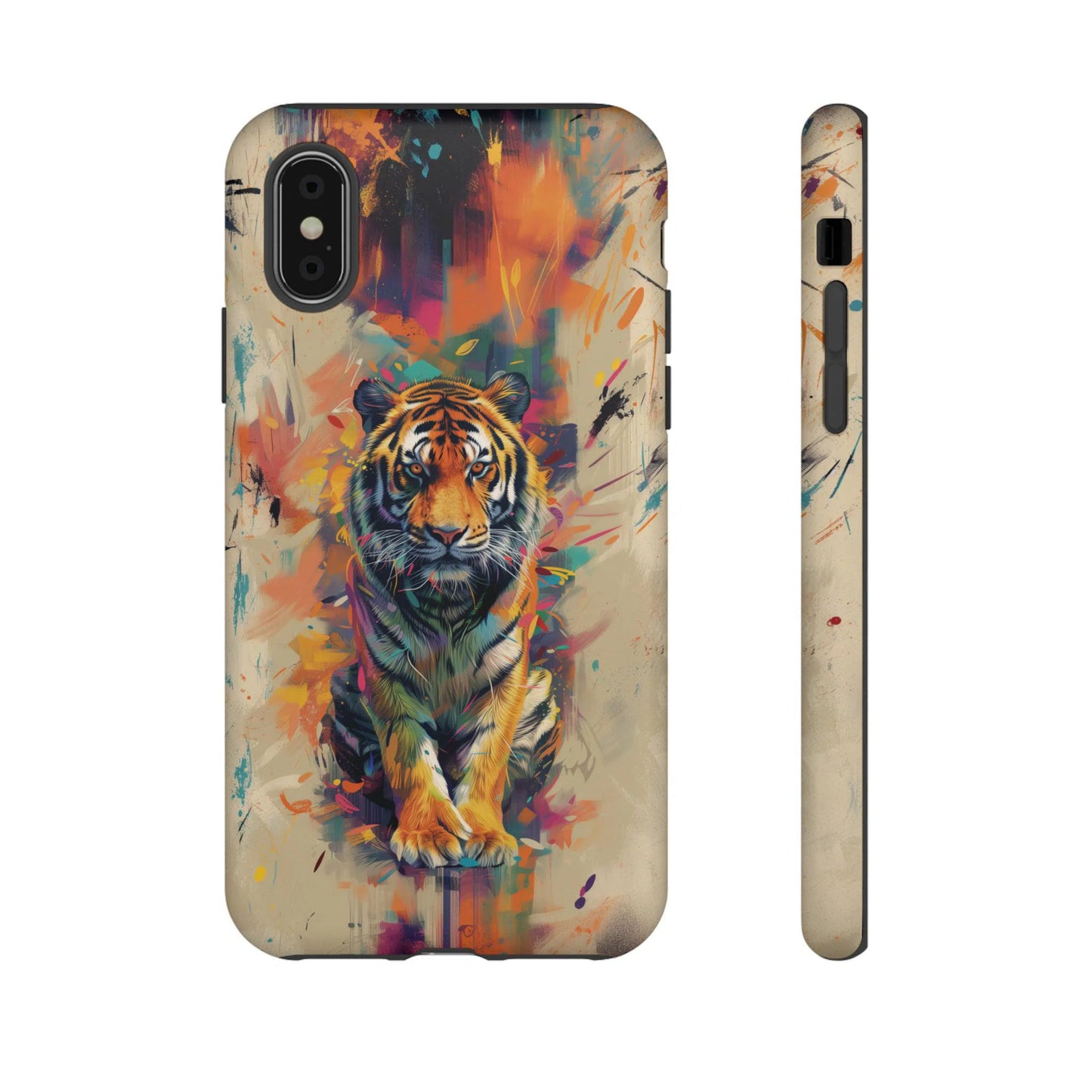 Tiger's Essence: Abstract Art | Tough Case