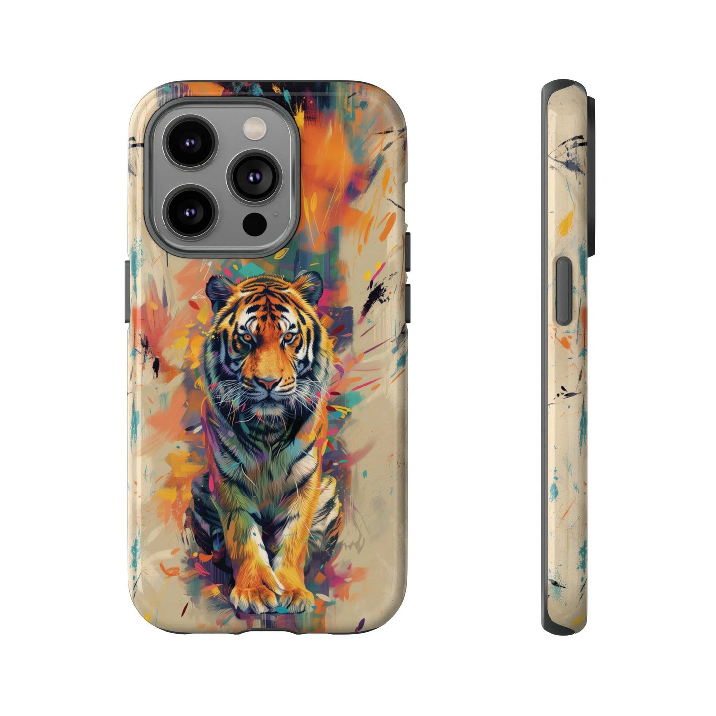 Tiger's Essence: Abstract Art | Tough Case