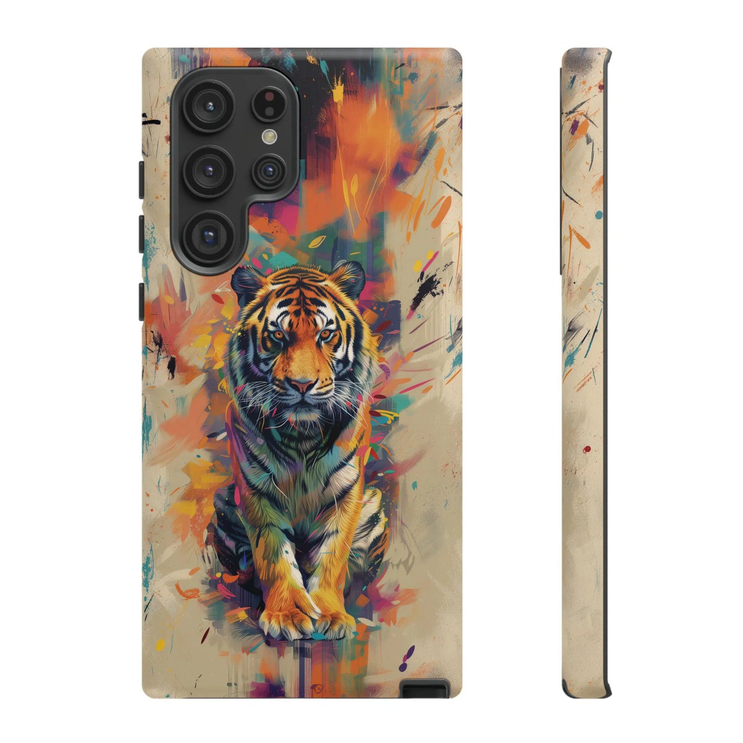 Tiger's Essence: Abstract Art | Tough Case