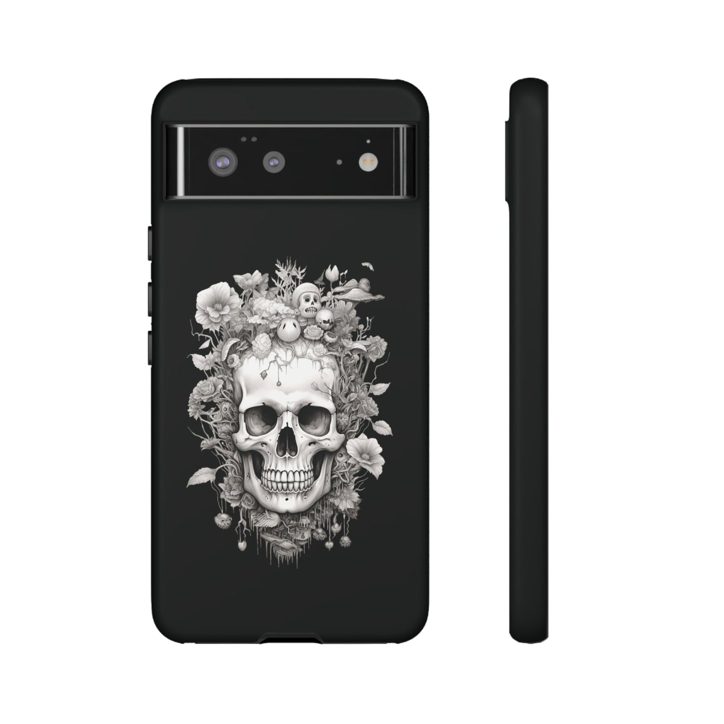 Memento Mori Floral Fusion | Tough Case