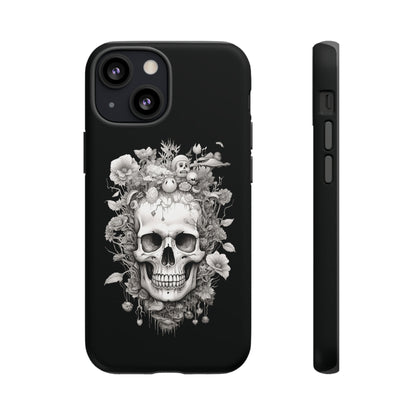 Memento Mori Floral Fusion | Tough Case