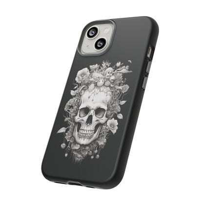 Memento Mori Floral Fusion | Tough Case