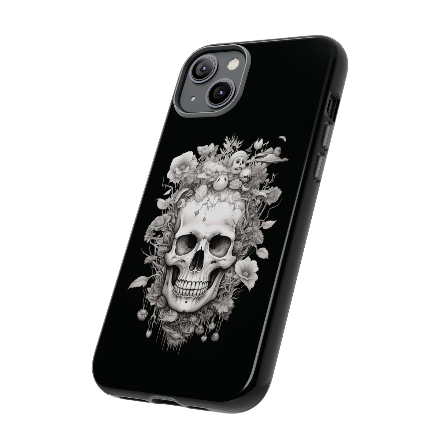 Memento Mori Floral Fusion | Tough Case