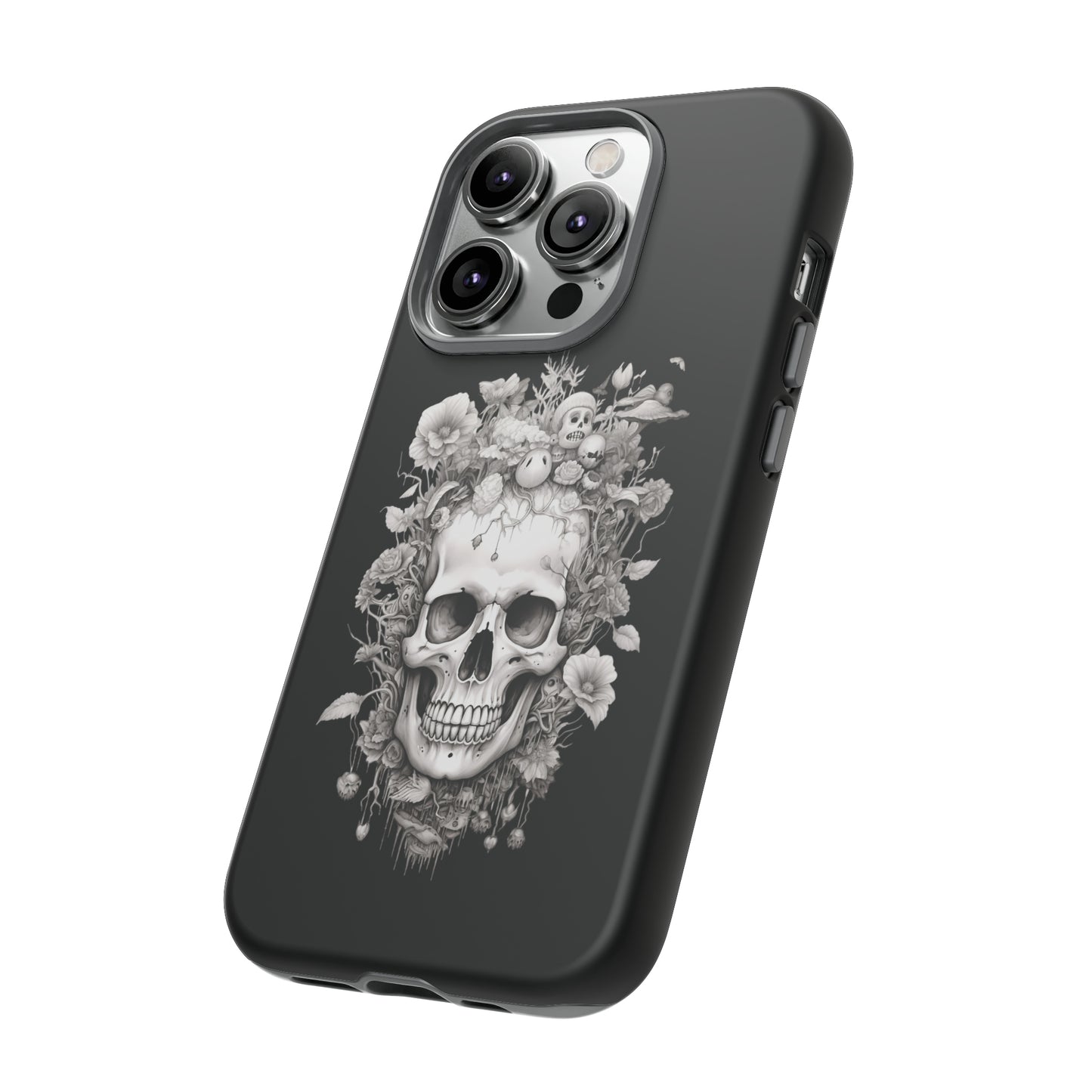 Memento Mori Floral Fusion | Tough Case