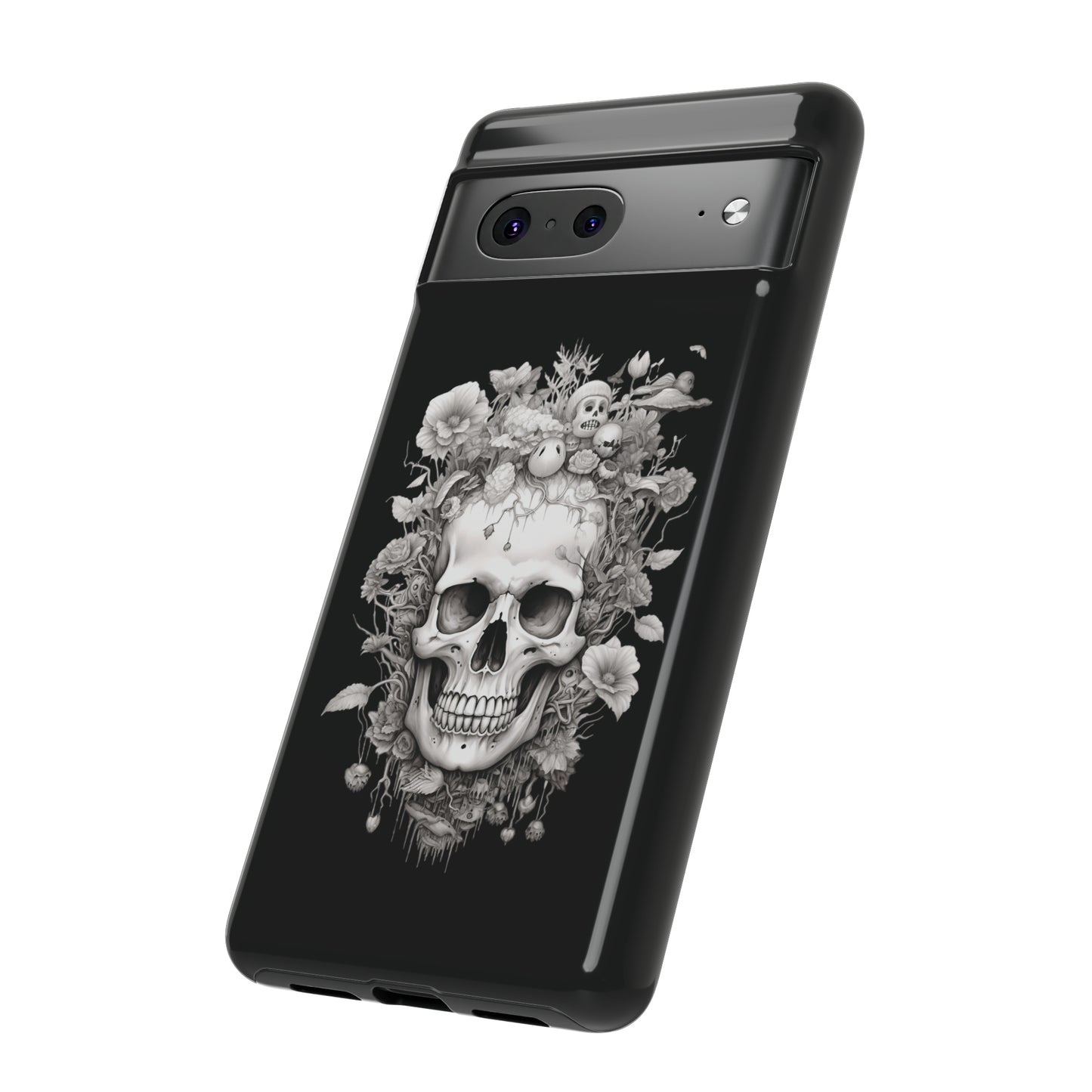 Memento Mori Floral Fusion | Tough Case