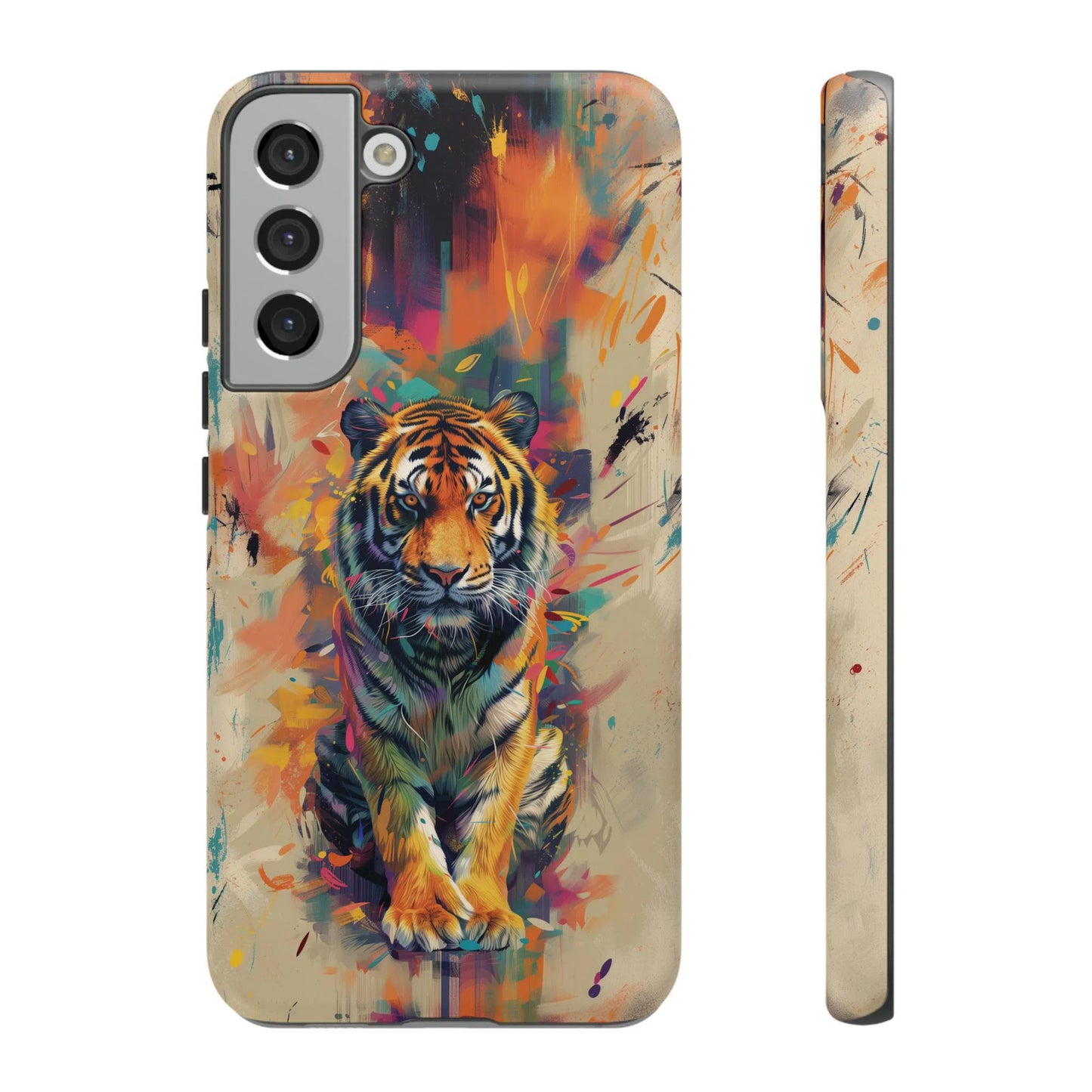 Tiger's Essence: Abstract Art | Tough Case