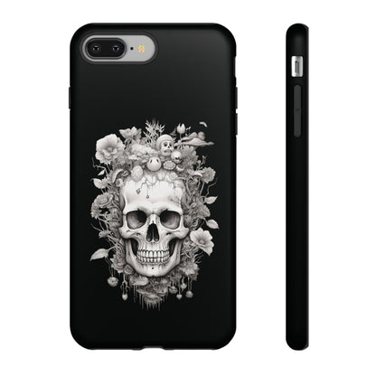 Memento Mori Floral Fusion | Tough Case