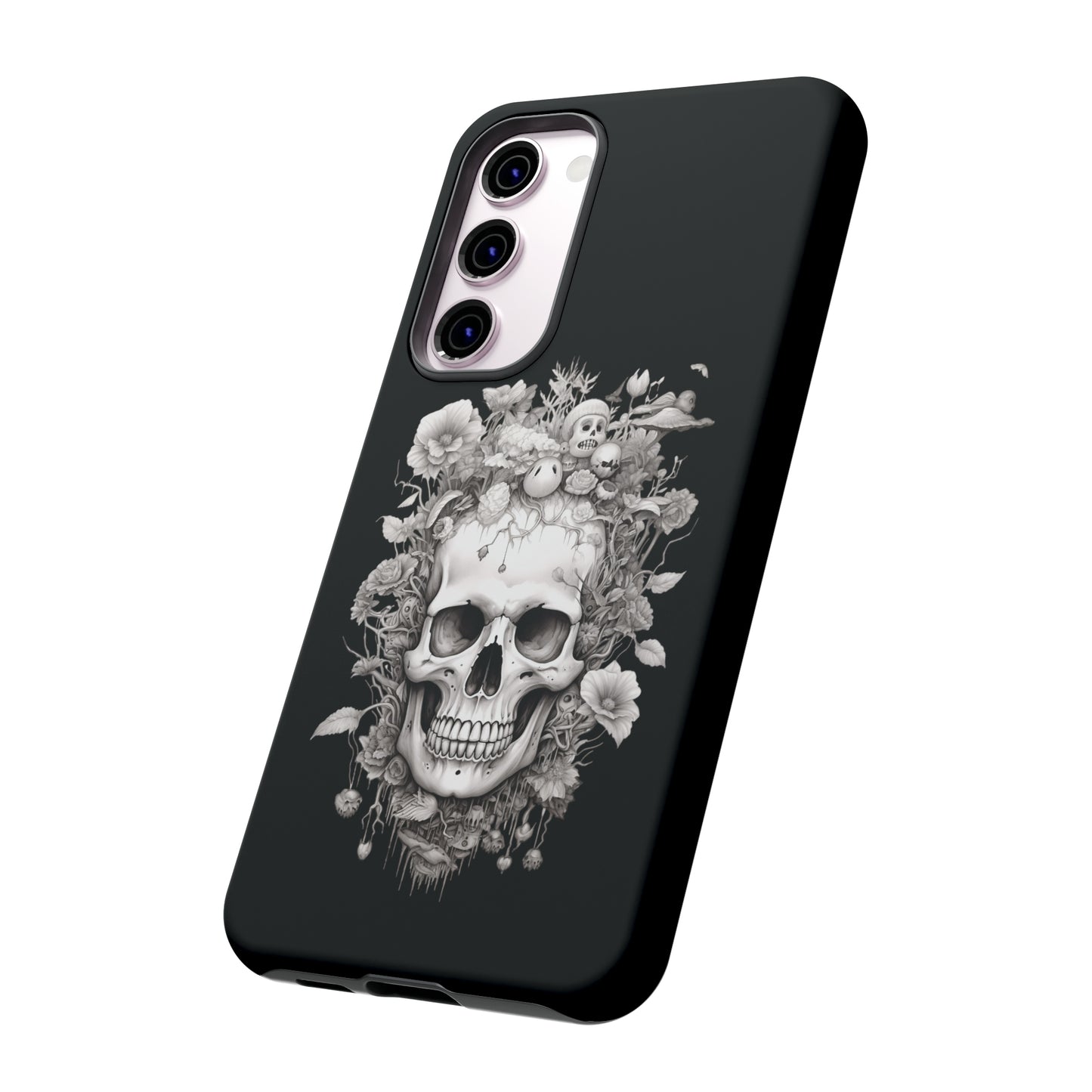 Memento Mori Floral Fusion | Tough Case