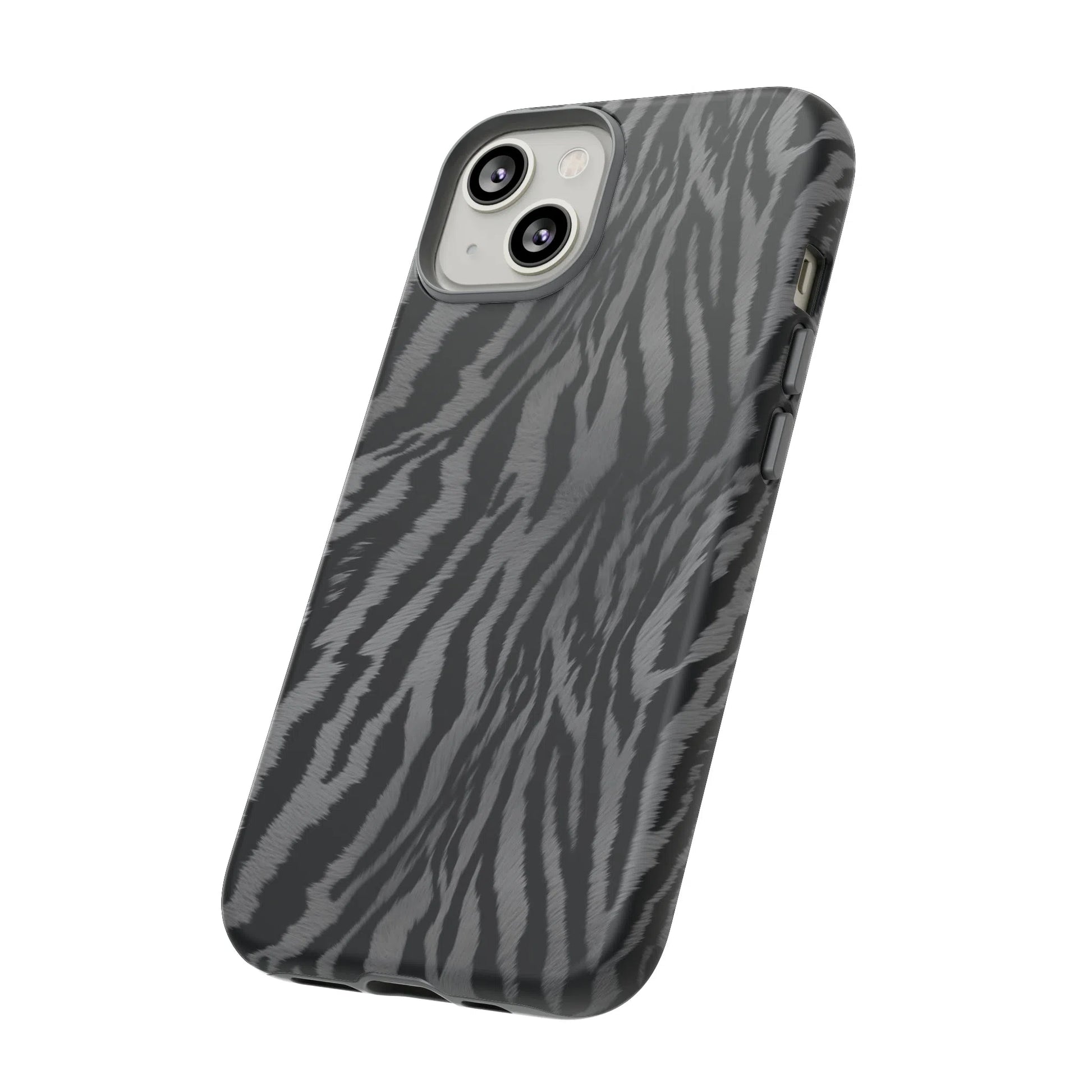 Monochrome Majesty: Tiger Print | Tough Case