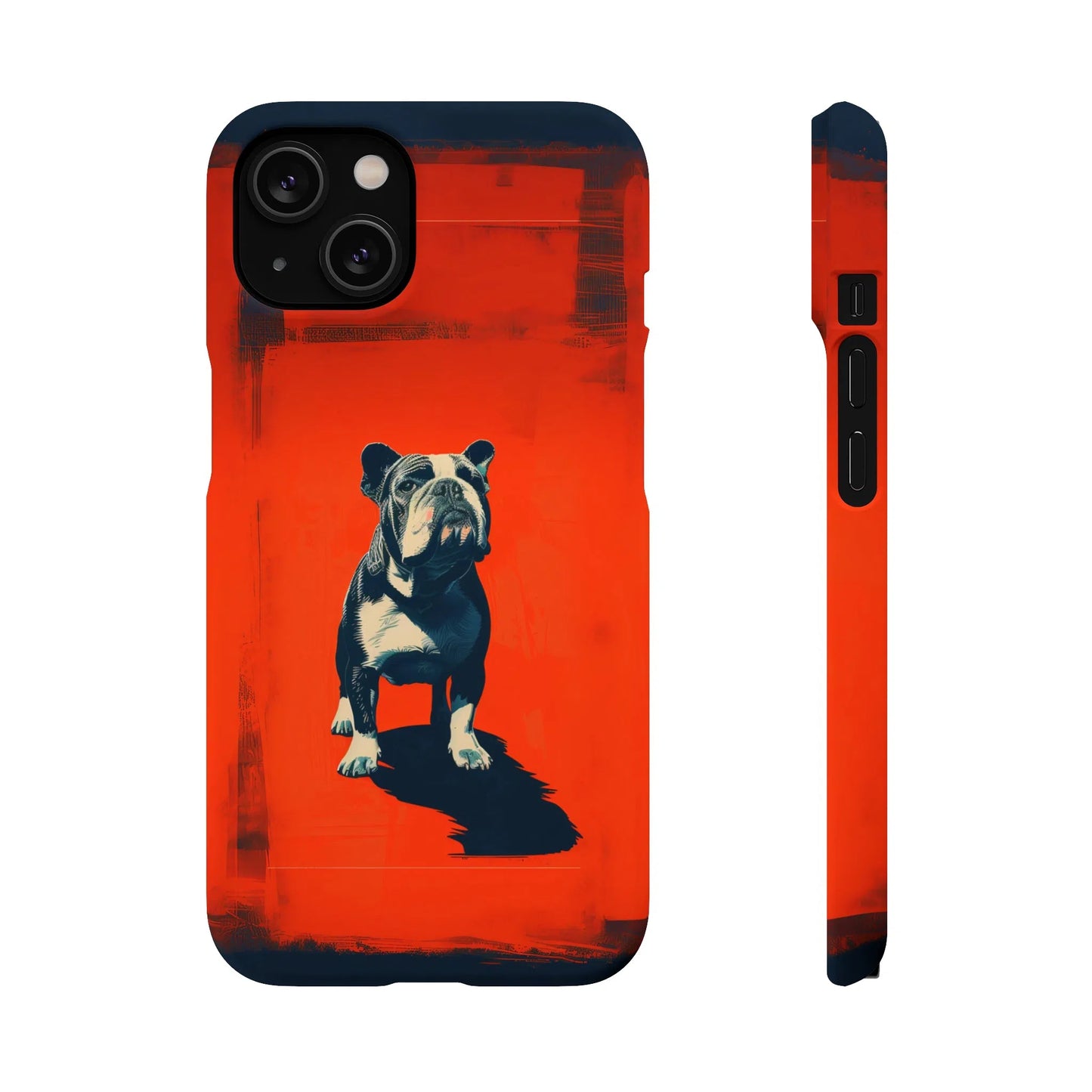 Canine Cool: The Bulldog Statement | Snap Case