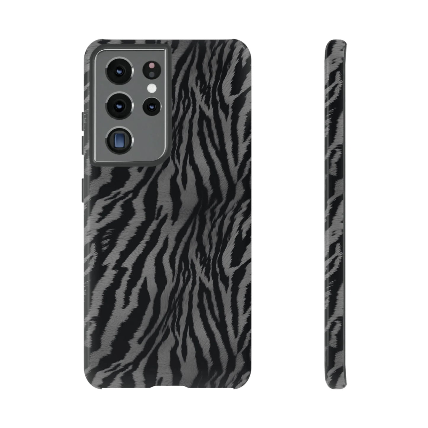 Monochrome Majesty: Tiger Print | Tough Case