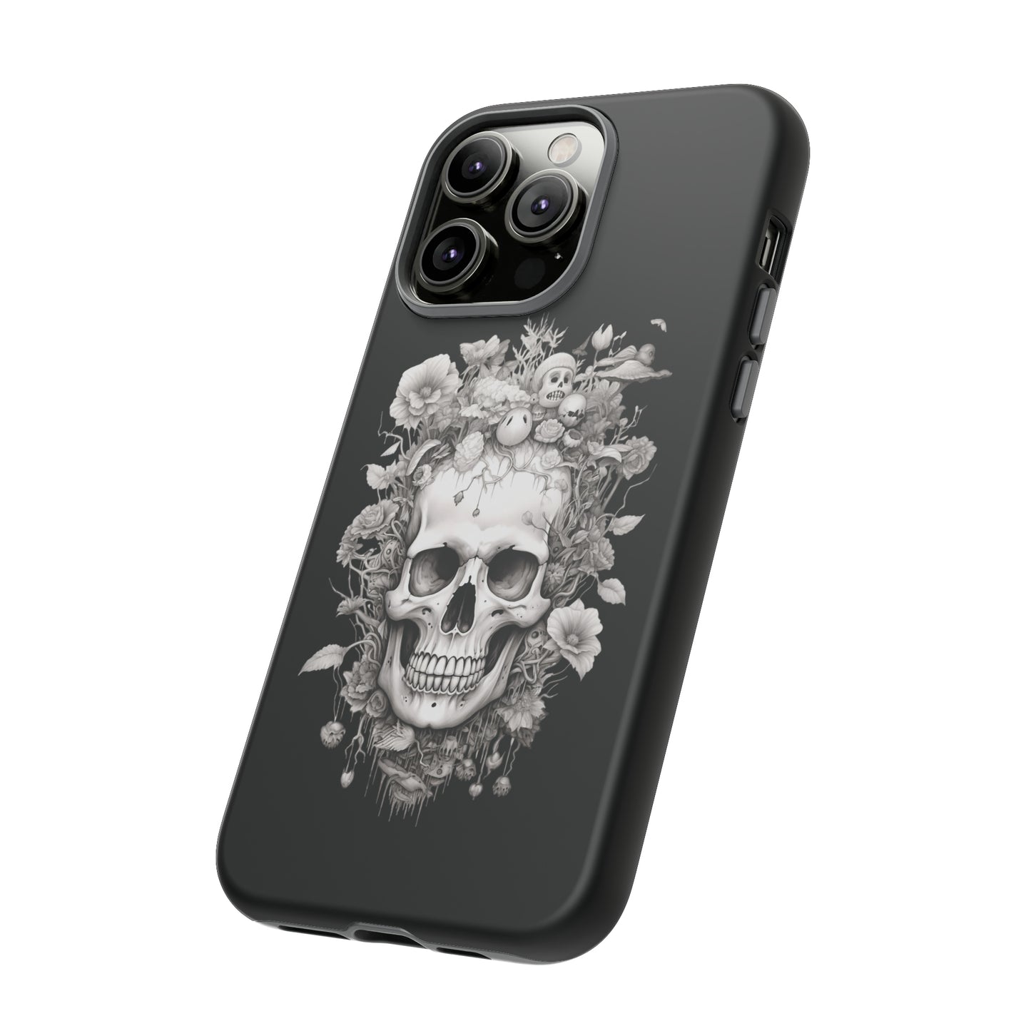 Memento Mori Floral Fusion | Tough Case