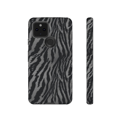 Monochrome Majesty: Tiger Print | Tough Case