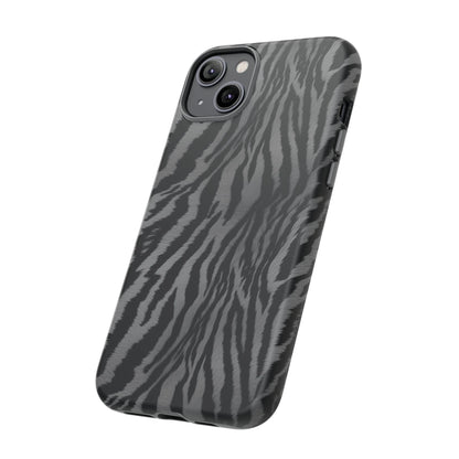 Monochrome Majesty: Tiger Print | Tough Case