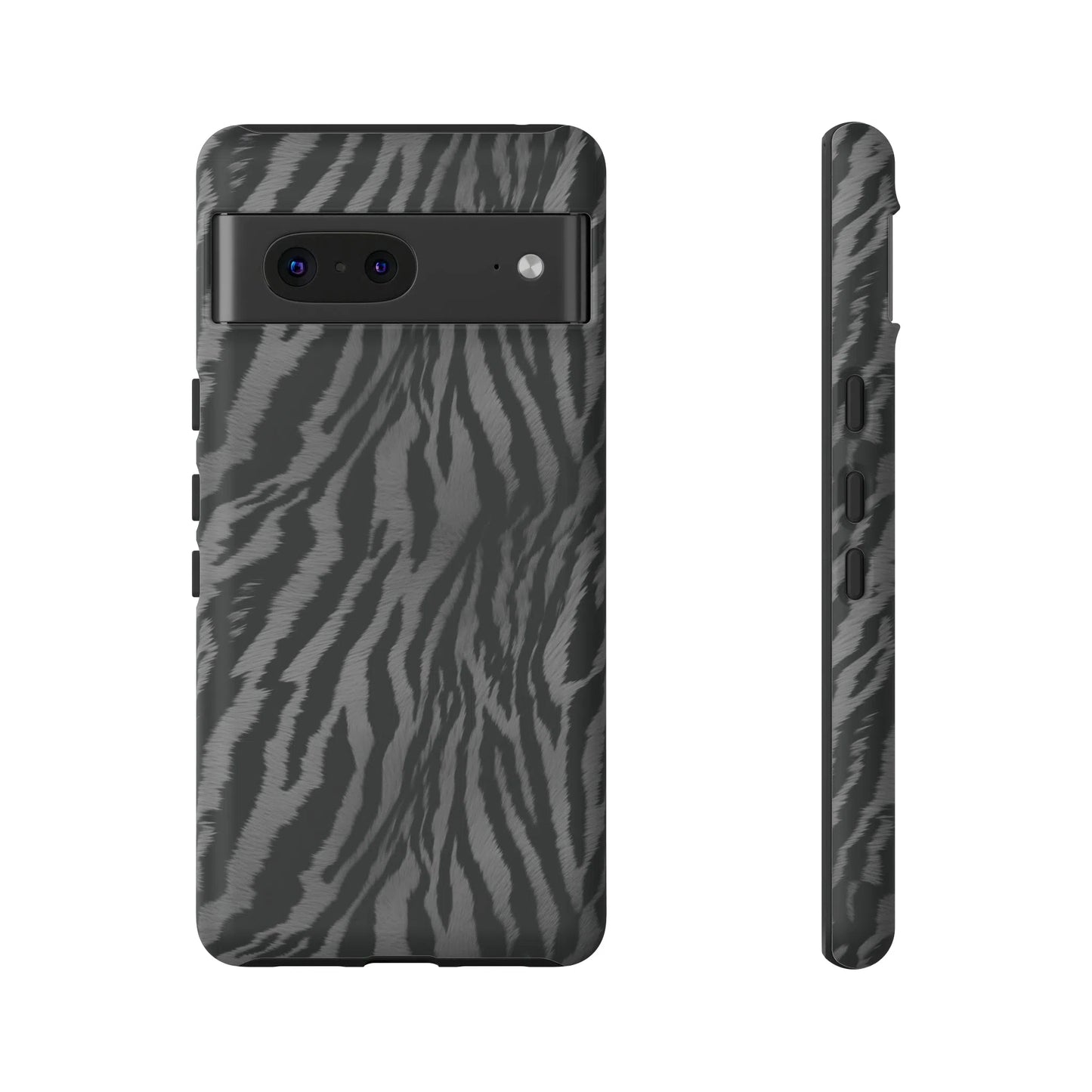 Monochrome Majesty: Tiger Print | Tough Case