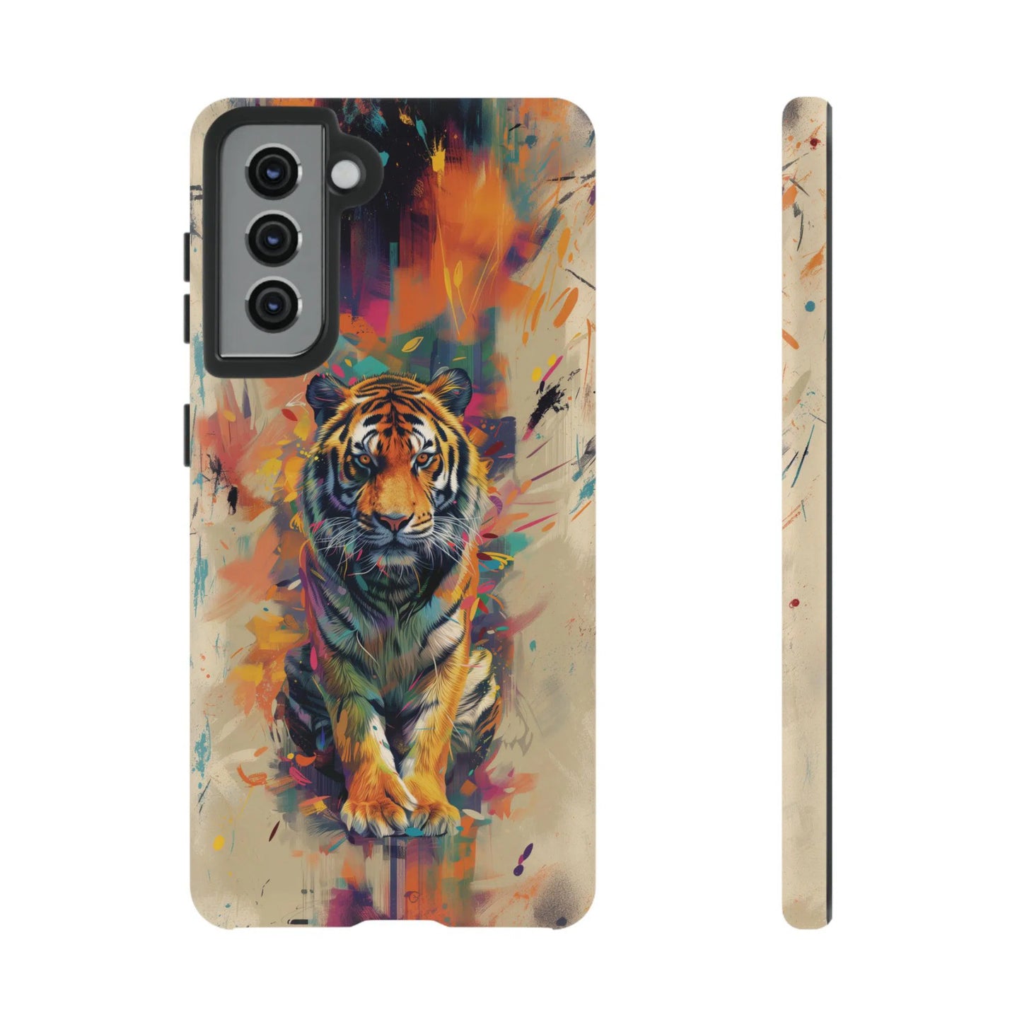 Tiger's Essence: Abstract Art | Tough Case