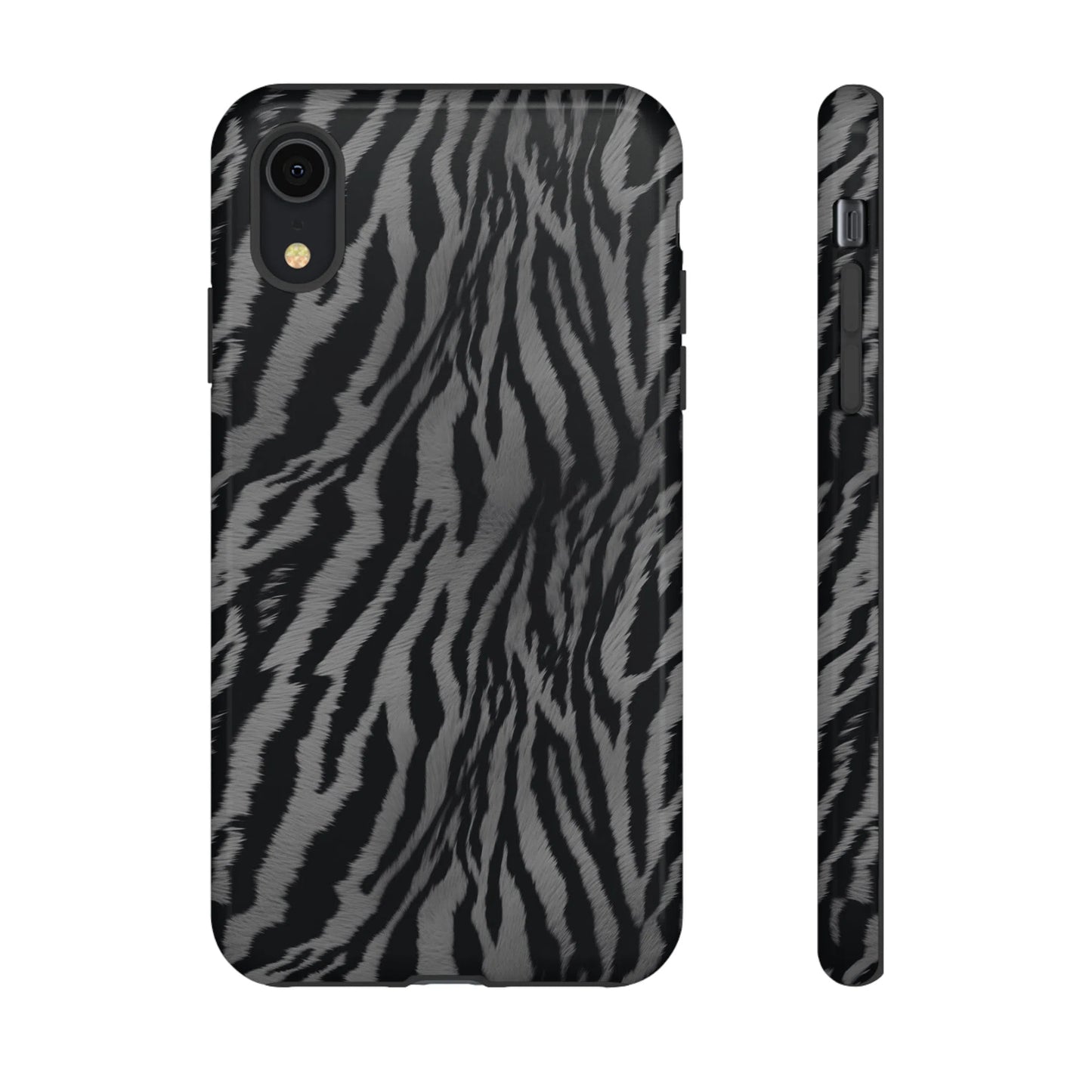 Monochrome Majesty: Tiger Print | Tough Case