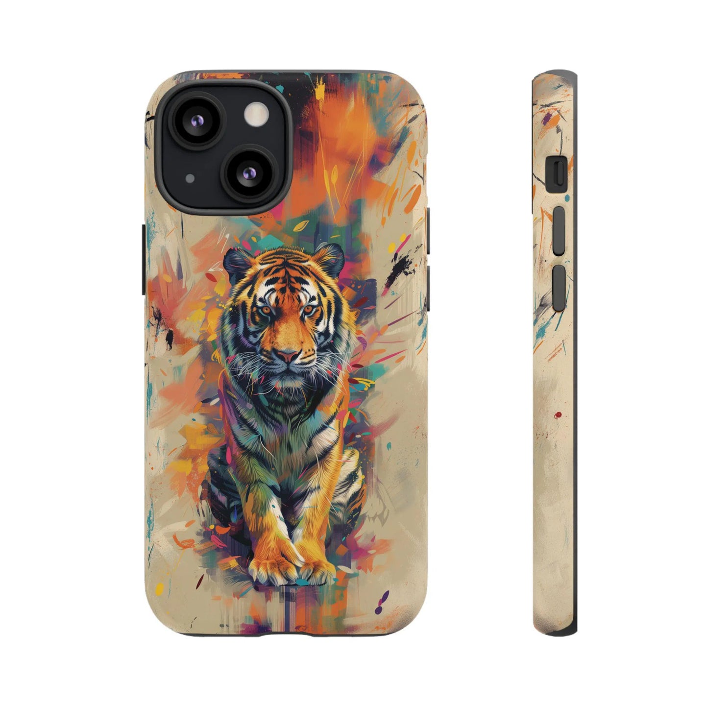 Tiger's Essence: Abstract Art | Tough Case