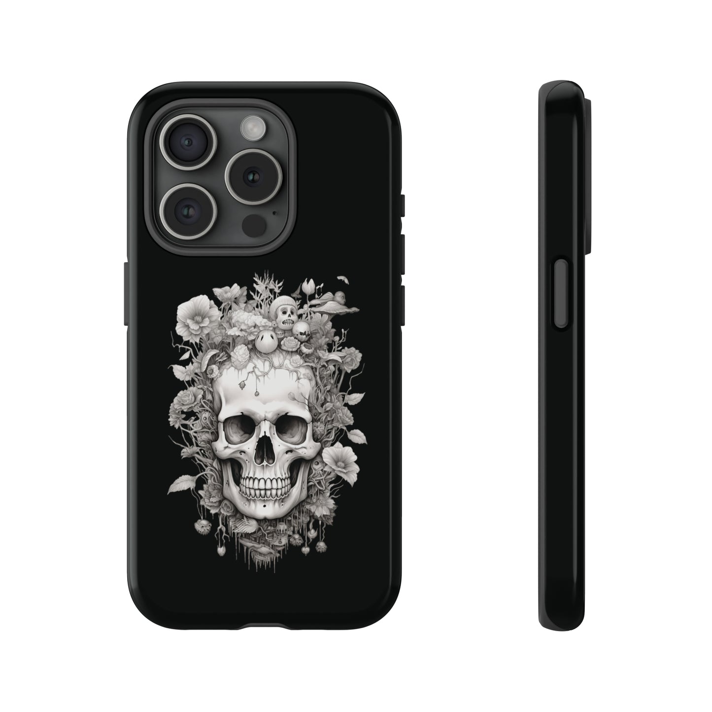 Memento Mori Floral Fusion | Tough Case