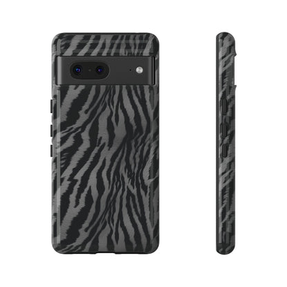 Monochrome Majesty: Tiger Print | Tough Case