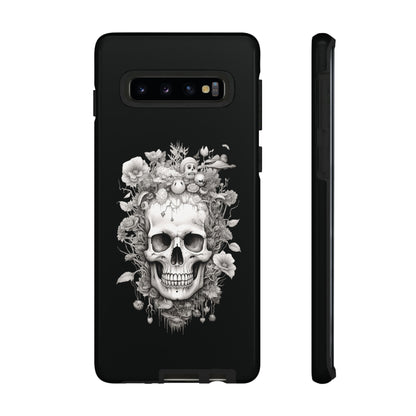 Memento Mori Floral Fusion | Tough Case