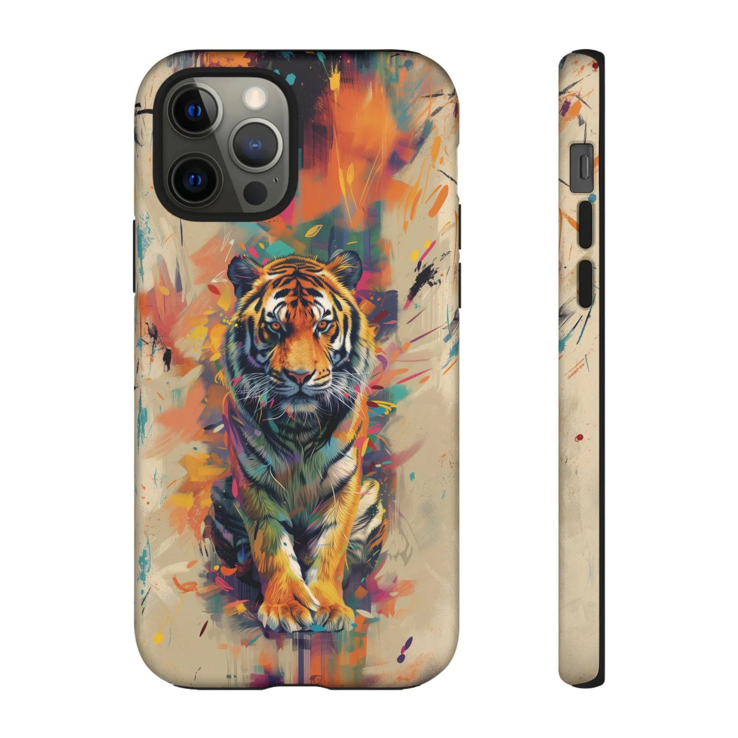 Tiger's Essence: Abstract Art | Tough Case