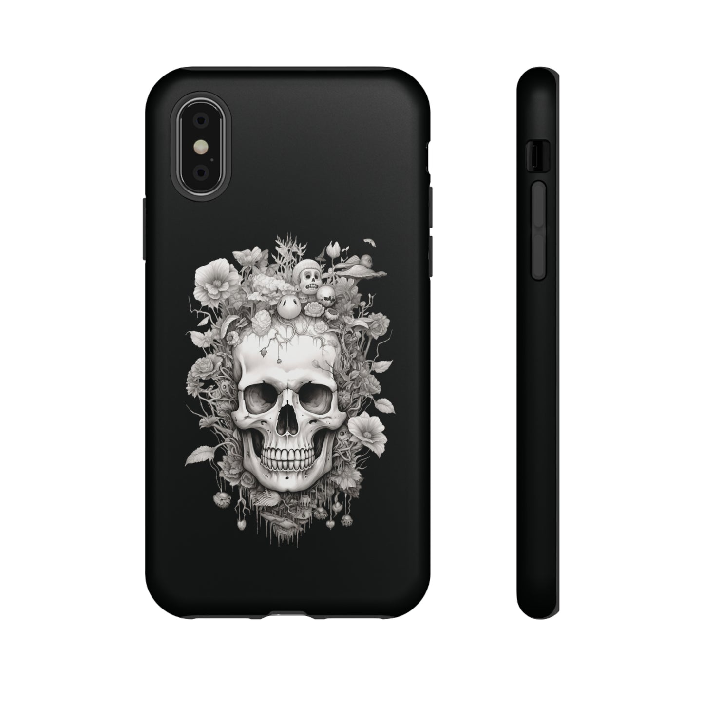 Memento Mori Floral Fusion | Tough Case