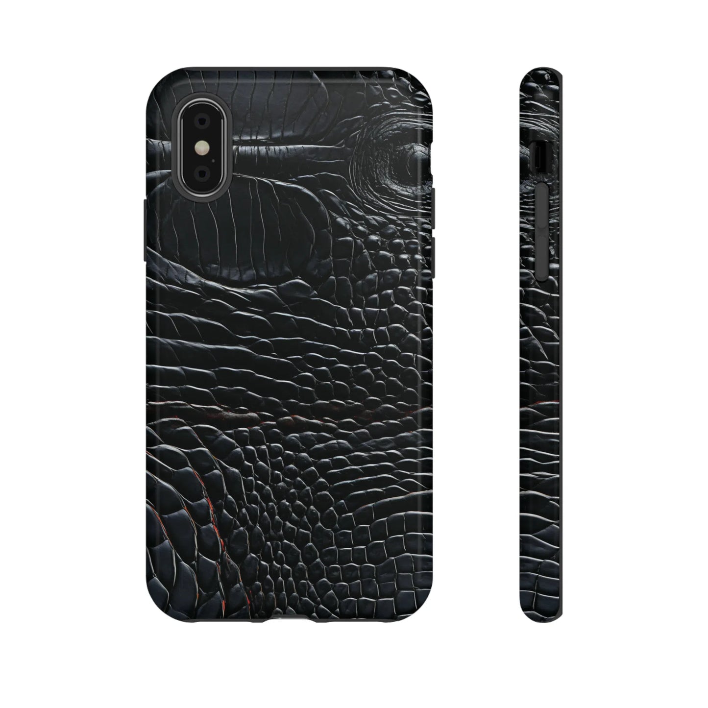 Croco Noir | Tough Case