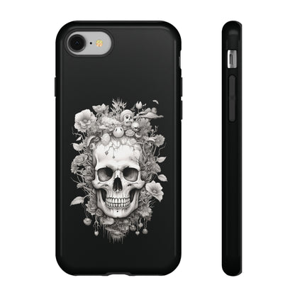 Memento Mori Floral Fusion | Tough Case