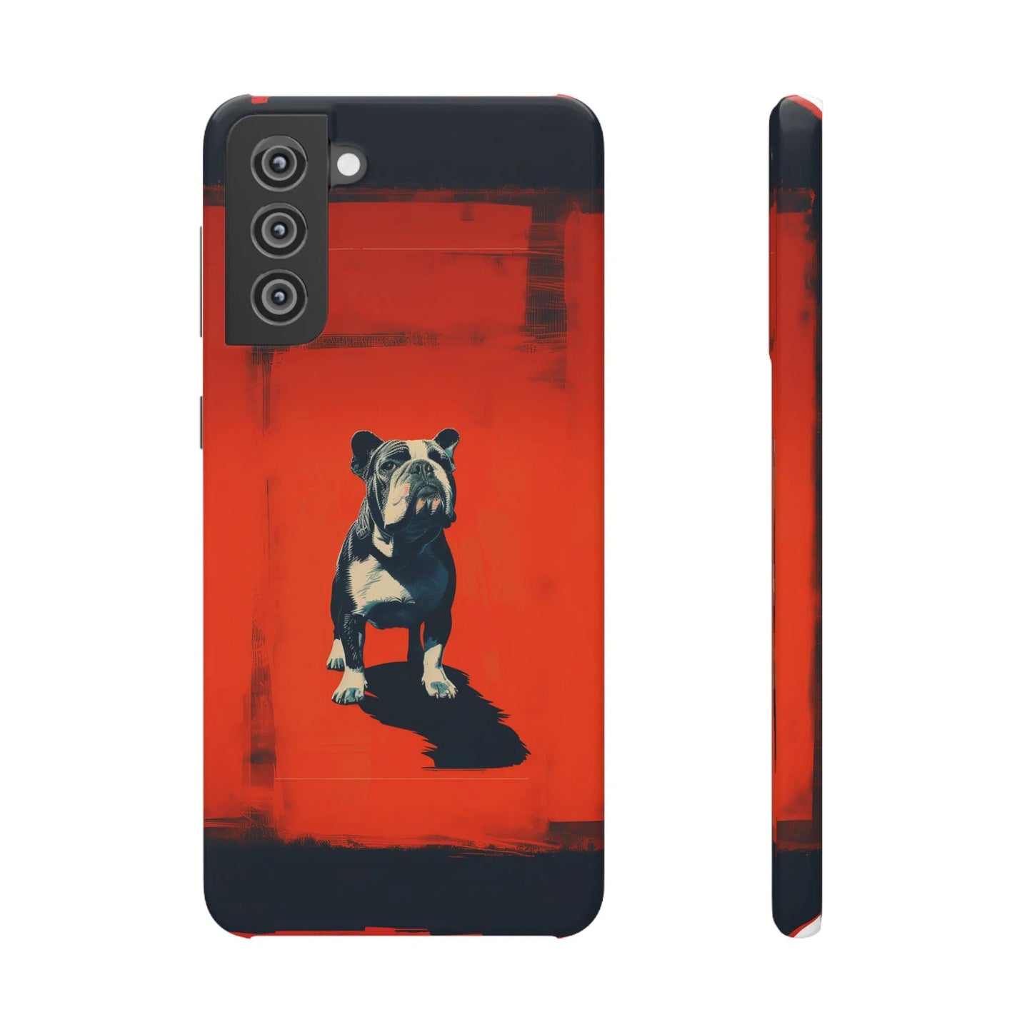 Canine Cool: The Bulldog Statement | Snap Case