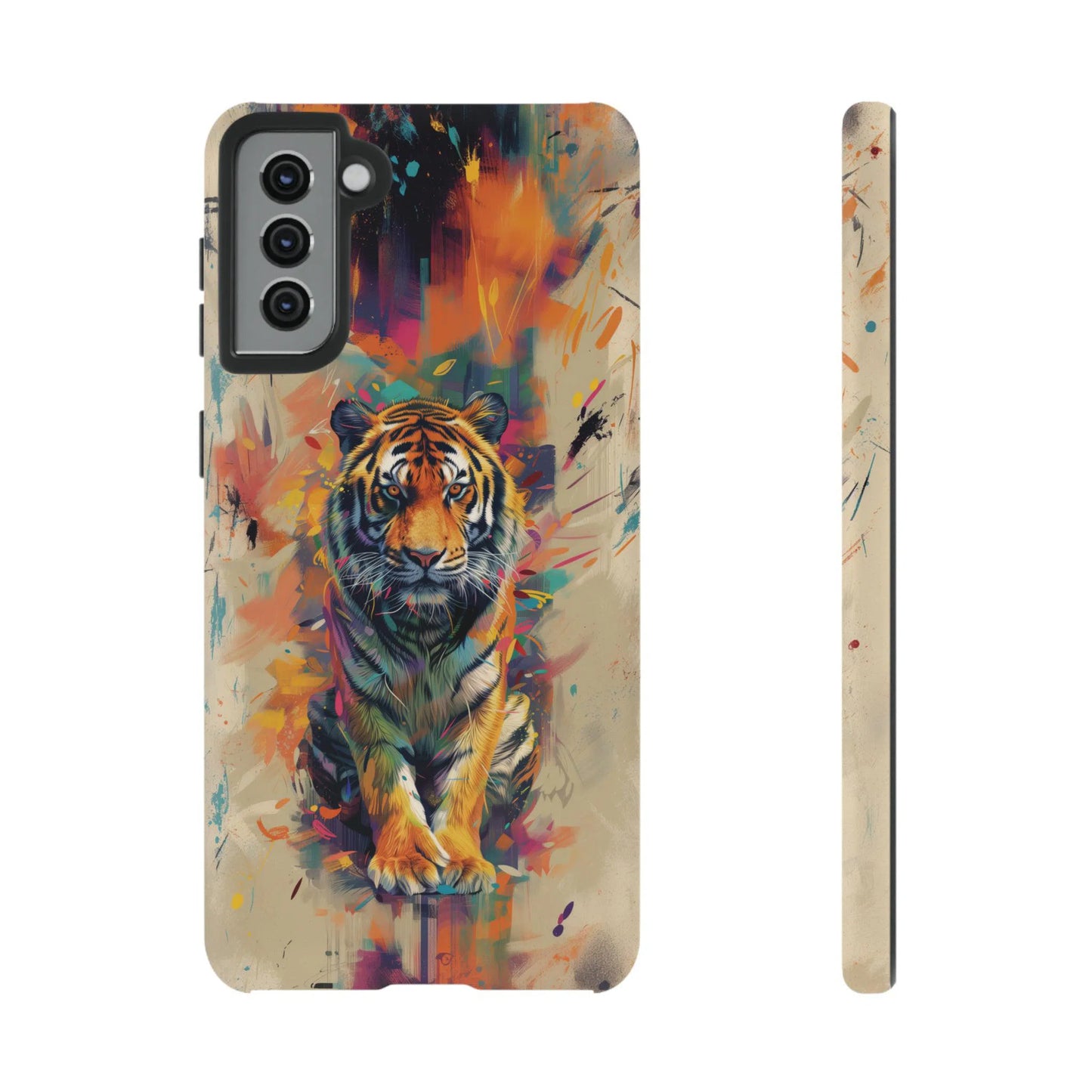 Tiger's Essence: Abstract Art | Tough Case